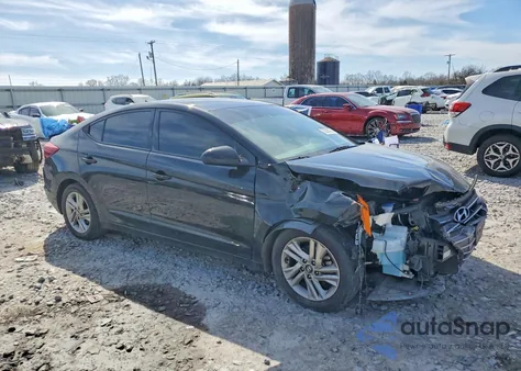 2019 Hyundai Elantra Sel z USA, uszkodzony, nr VIN 5NPD84LF6KH434141